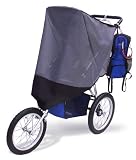 Tike Tech ATX All-Terrain Stroller Sun Cover - Gray/ Black