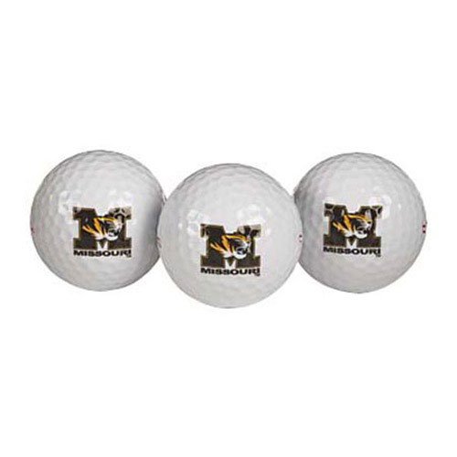 Missouri Tigers Ncaa Golf Ball 3-pack