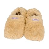 Produkt-Bild: WAERME PANTOFFEL Slippies Gr.M beige Plush 2 St&uuml;ck