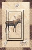 Moose Cabin Scene Single Rocker Switchplate Light Switch Cover Accent Wall Decor Art Print Switchstix from IdeaStix by Jim Killen