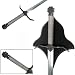 King Arthur Round Table Excalibur sword w/ plaque