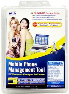Mobile Action USB Data Cable and Software for LG AX5000 VX5200 VX8100