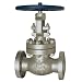 Sharpe Valves 45614 Series Carbon Steel Globe Valve, Class 600, Bolted Bonnet, Inline, Flanged