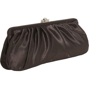 J. Furmani Large Satin Clutch