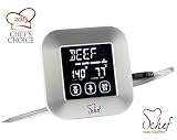 Best Internal Meat Thermometer & Digital Timer for Oven, BBQ Grilling and Smoker, U Chef, Number One Chef's Cooking Tool!