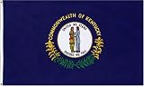 Kentucky US State Flag - 3 foot by 5 foot Polyester (NEW)
