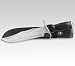 Linder Bowie Messer Big Hunter Klingenlaenge 27 (!!) cm mit Lederscheide