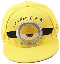 TBSHOP Big Hero 6 Baymax Hat Adjustable Sun Baseball UINSEX Minions Caps Teenage Adult Size (Minions #1)