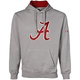 NCAA Alabama Crimson Tide Gray Classic Twill Hoody Sweatshirt