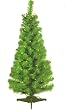 3' Apple Green Pencil Pine Pre-Lit Artificial Christmas Tree - Clear Lights