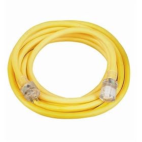 Coleman Cable 10 3 25-Foot Vinyl Outdoor Extension Cord #02687 by Coleman Cable