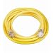Coleman Cable 02687 10/3 Vinyl Outdoor Extension Cord with Lighted End, 25-Foot