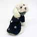 Dog Dog Collection Designer Dog Apparel - Earnest Detachable Hooded Jacket - Color: Black, Size: L