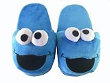 Sesame Street Cookie Monster Slippers - Comfy House Slippers