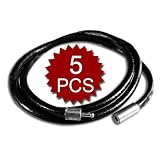 New Black Bright Leather 21.7