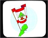 Decorated Mouse Pad with country, international, Lebanon