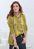 Jessica London Plus Size Tipped Cardigan