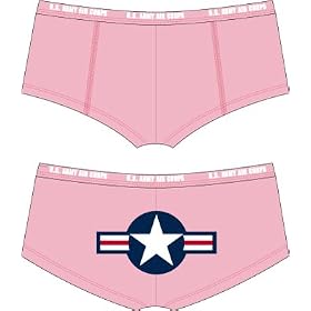 Women's Pink Army Air Corps Booty Shorts