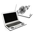 Victorian Air Design Skin Decal Sticker for Apple MacBook 13"" Aluminum (NO SEPARATE TRACKPAD released in 2008)