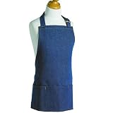 Kid's Apron - Stone Wash Denim