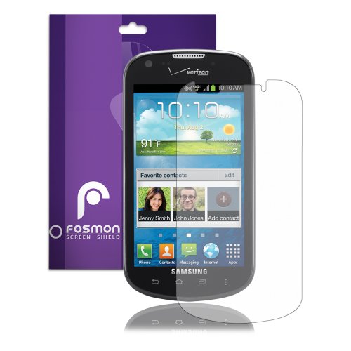 Fosmon Anti-Glare (Matte) Screen Protector Shield for Samsung Galaxy Stellar / Jasper / SCH-I200 - 3 Pack