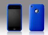 Apple iPhone Blue Premium Soft Silicone Skin Back Case Cover for 3G 3GS, 13 Different Colors Available