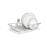 IMAGE OF Chrome Dish rack with Tray by Kennedy Home Collections