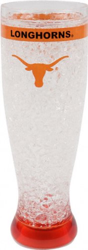 Texas Longhorns Crystal Freezer Pilsner Glass