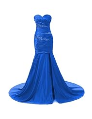 Sweetheart Satin Evening Dress/Wedding Party Dress 