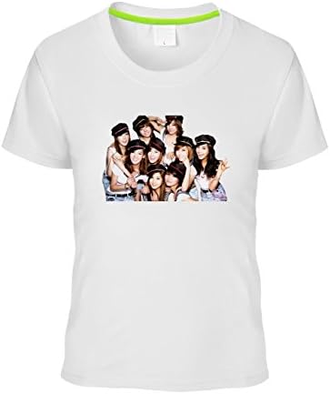 KOPONY Girls Generation SNSD T Shirts For Lady L white