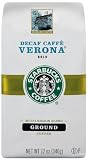 Starbucks Caffe Verona Coffee, Ground, Decaf, 12-Ounce Bags (Pack of 3)