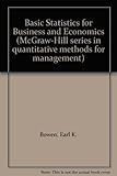 Basic statistics for business and economics