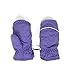 Magg Kids Toddlers Fleece Lined Winter Snow Glove Waterproof Assorted Solid Color 2-4T Mittens (Purple)