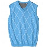 Ashworth Mens Pattern V-Neck Sweater Vests by