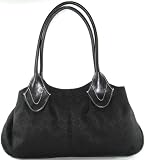 Nine West "Small Signs" Shoulder Bag in Black / Black