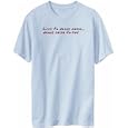 T-Shirt Mens Light Blue ' LIVE TO Dance Salsa ,Dance Salsa TO LIVE ! ' Sports'