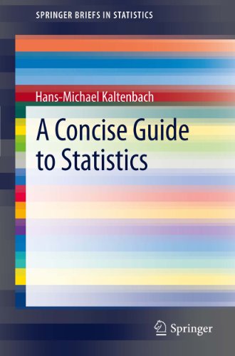 A Concise Guide to Statistics (SpringerBriefs in Statistics)