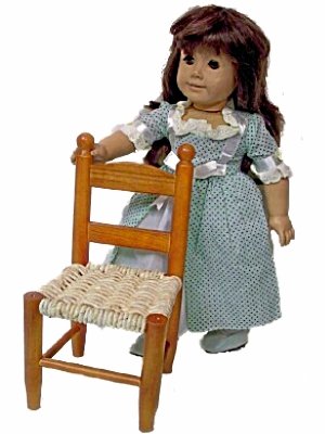 Childrens Toyshop  Toys : Set of 2 Ladderback Chairs Perfect for 18" American Girl Dolls
