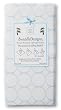 Swaddledesigns Marquisette Swaddling Blanket Pastel Mod Circle, Blue