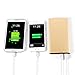 [Ultra-Slim 10000mah] Portable Phone Charger, External Battery Power bank Portable Charger Backup Pack With Powerful Dual USB Output Port for for iPhone,iPad,Samsung Galaxy,Cell Phones,Tablets.