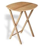 Solid Wood Folding TV / Laptop / Craft Table - Natural