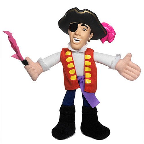 Childrens Toyshop  Toys : Wiggles - Plush - Captain Feathersword 9 Inch Plush Doll