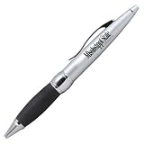 Mississippi State Bulldogs Brushed Metal Twist Ballpoint Pen