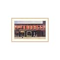 Early Sunday Morning, 1930 Framed Lithograph- 25x38.75"