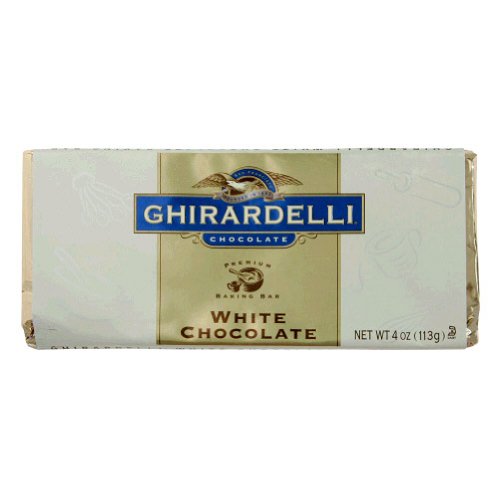 Ghirardelli, Chocolate Baking Bar White, 4-Ounce 