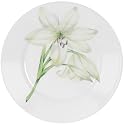 Corelle Lifestyles White Flower 10-3/4-Inch Dinner Plate
