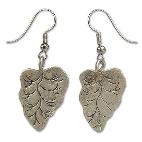 religiousjewelry.wordpress.com - Bo Tree Leaf Earrings