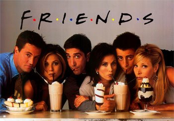 Friends Entertainment Poster Print, 39x27