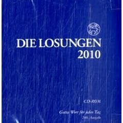 Die Losungen 2010. CD-ROM f�r Windows NT4/Vista/XP/2000/ME/98/95b