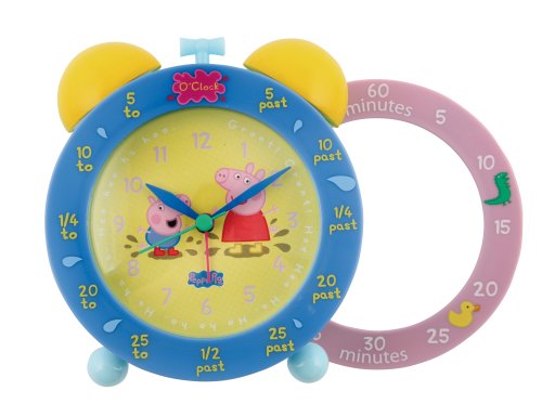Buy Wesco Peppa Pig Time Teaching Twinbell Alarm online at Discounted New and Used prices. Delivered to your door with Childrens Toyshop.com